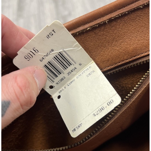 Vintage Coach Brown Berkley Convertible Backpack E6B-9016 - Picture 8 of 15